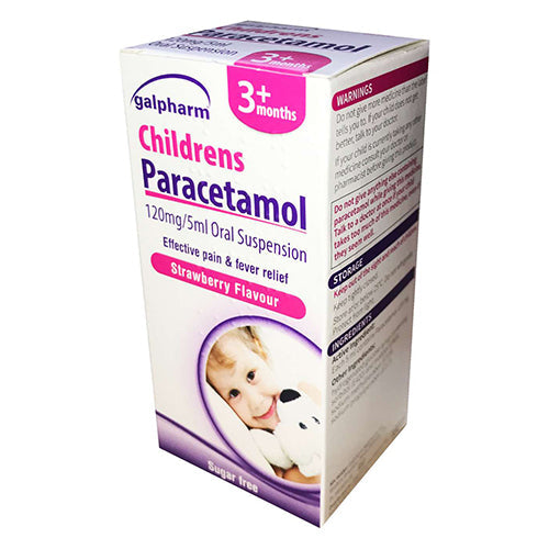 GALPHARM CHILDREN'S PARACETAMOL ORAL SUSPENSION 100ML