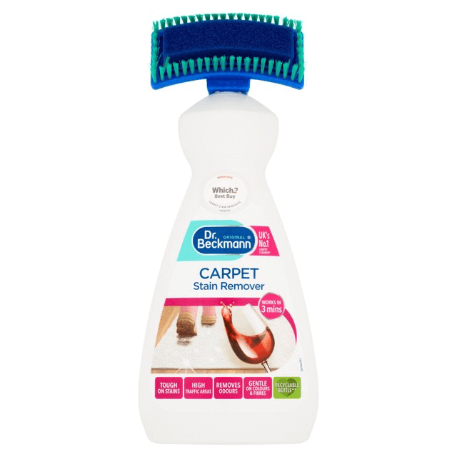 Dr Beckmann Carpet Cleaner Stain Remover with Brush 650ml