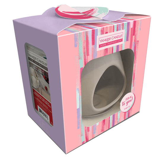 Yankee Candle Home Inspiration Wax Melter Set, Cherry Vanilla