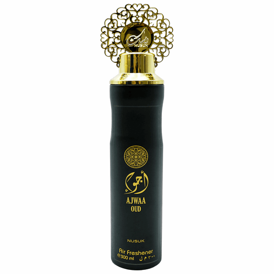 Ajwaa Oud luxury air freshener with rich oriental oud fragrance
