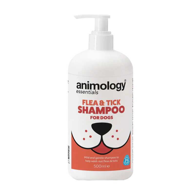 Animology Essentials Flea & Tick Dog Shampoo 500ml