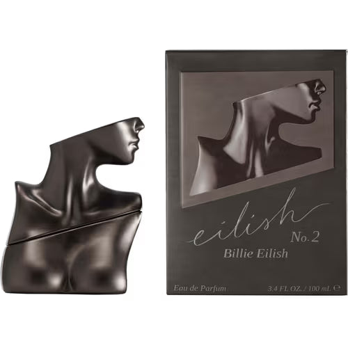 Billie Eilish Eilish No. 2 Eau de Parfum bottle – woody spicy unisex fragrance with vanilla and ebony wood notes