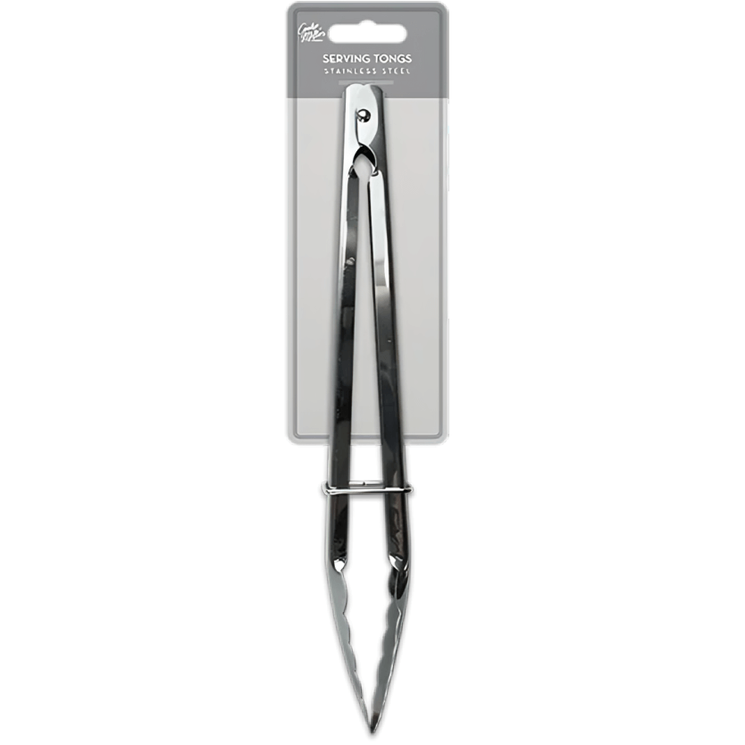 Cooke & Miller Stainless Steel Serving Tong