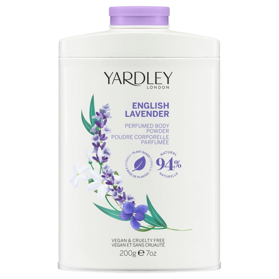 Yardley London Perfumed Body Powder 200g (Scent Options)
