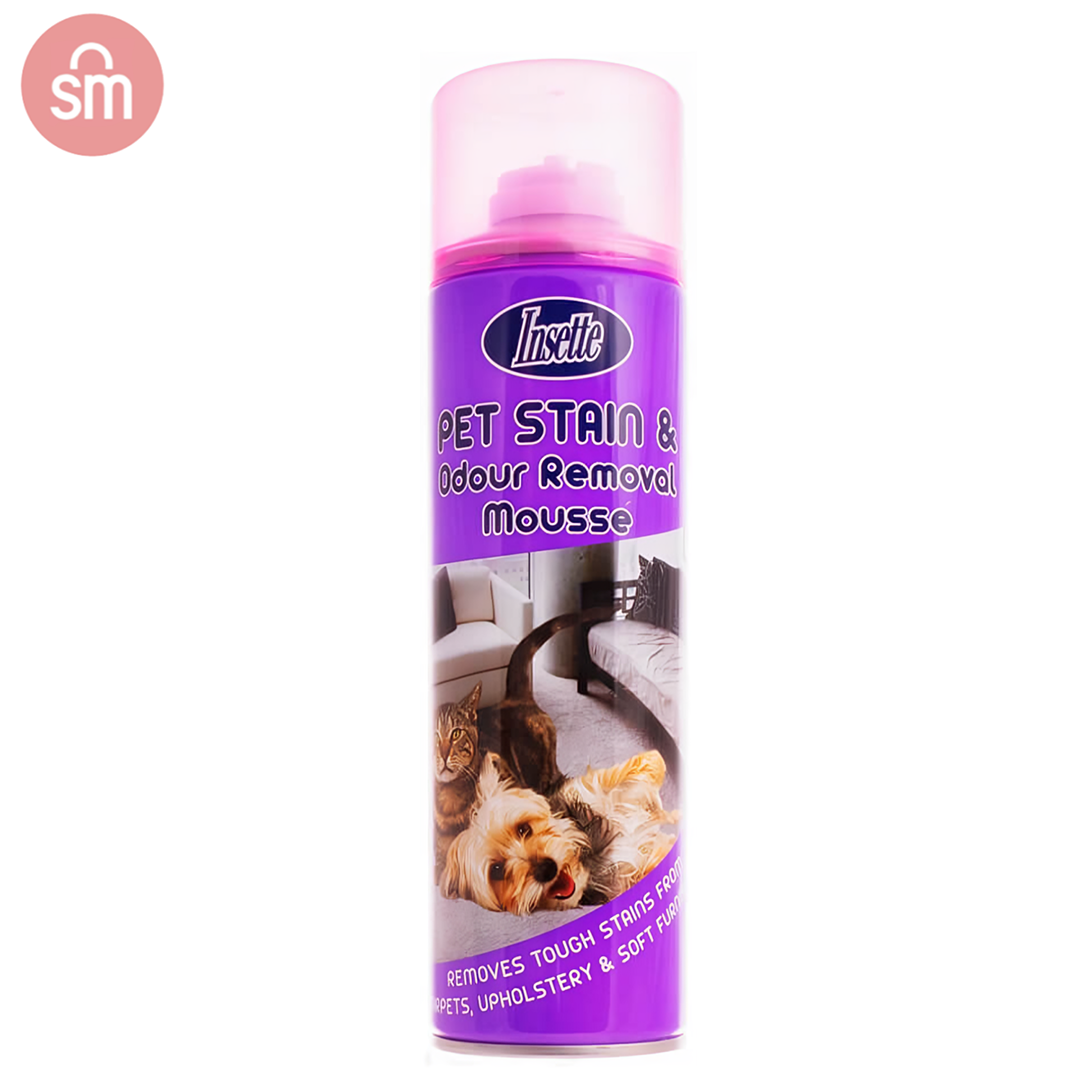 Insette Foam Mousse Pet Stain Remover
