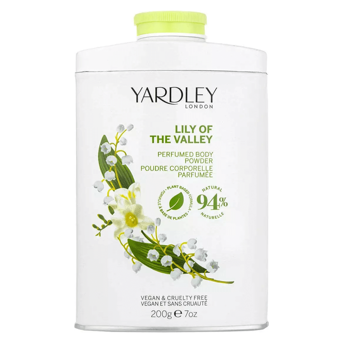 Yardley London Perfumed Body Powder 200g (Scent Options)