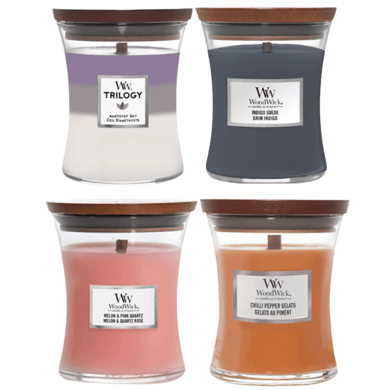 WoodWick Glass Candles 275g Scent Options