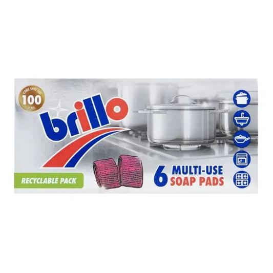 Mr Muscle Brillos Soap Pads 6