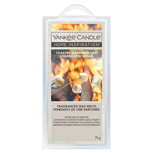 Yankee Candle Home Inspiration Toasted Marshmallow wax melt 75g for sweet home fragrance