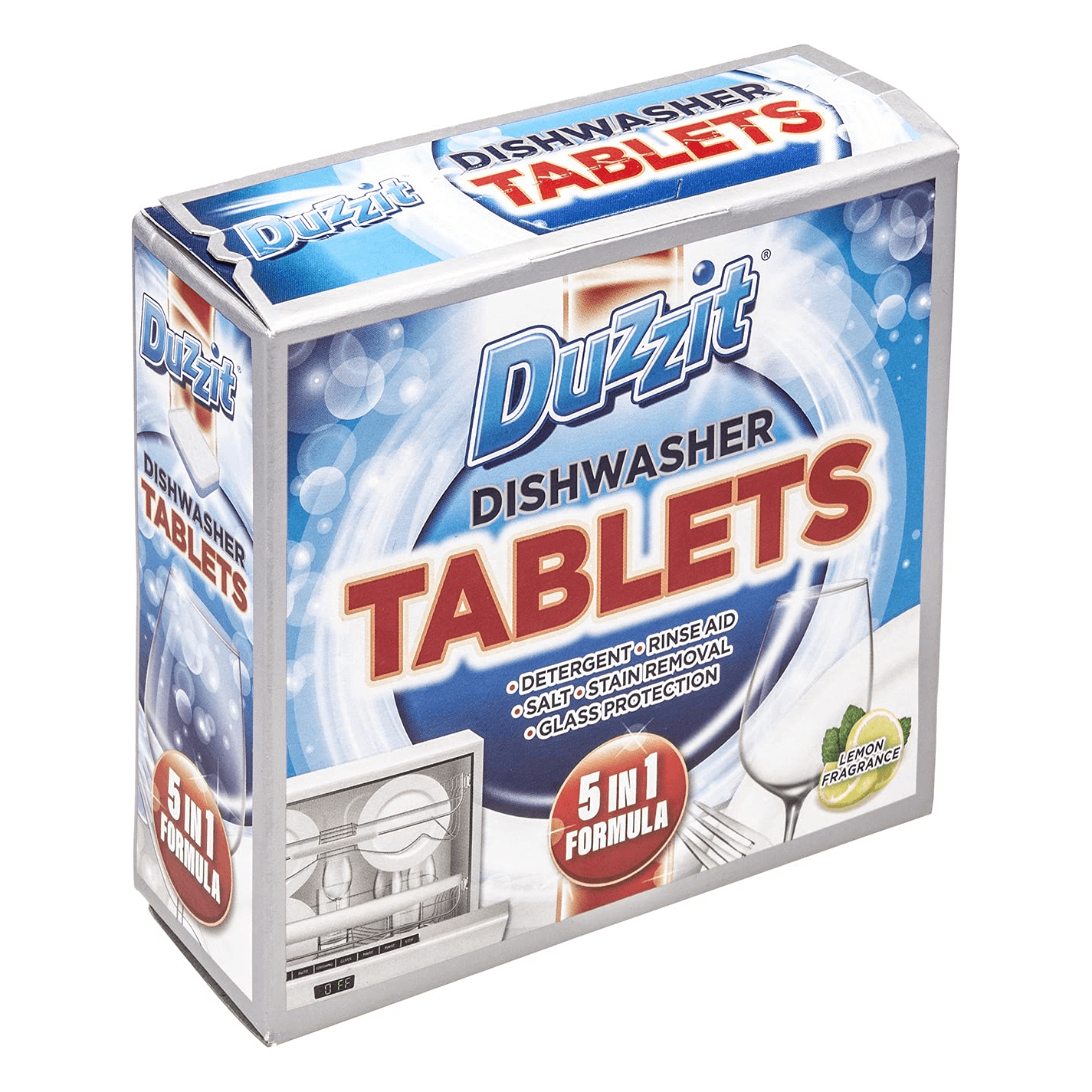 Duzzit 5-in-1 Dishwasher Tablets, 12 Pack