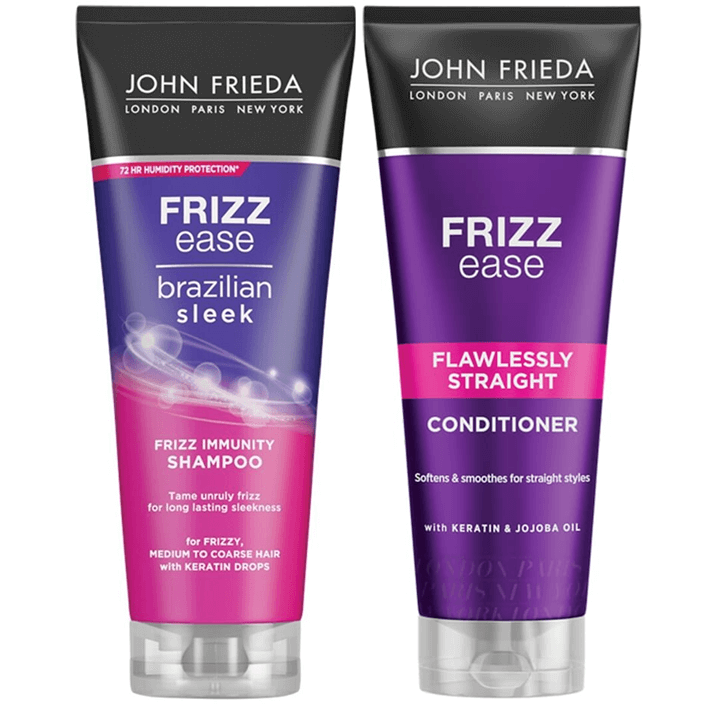 John Freida Frizz Ease Shampoo & Conditioner Set, 2 x 250ml