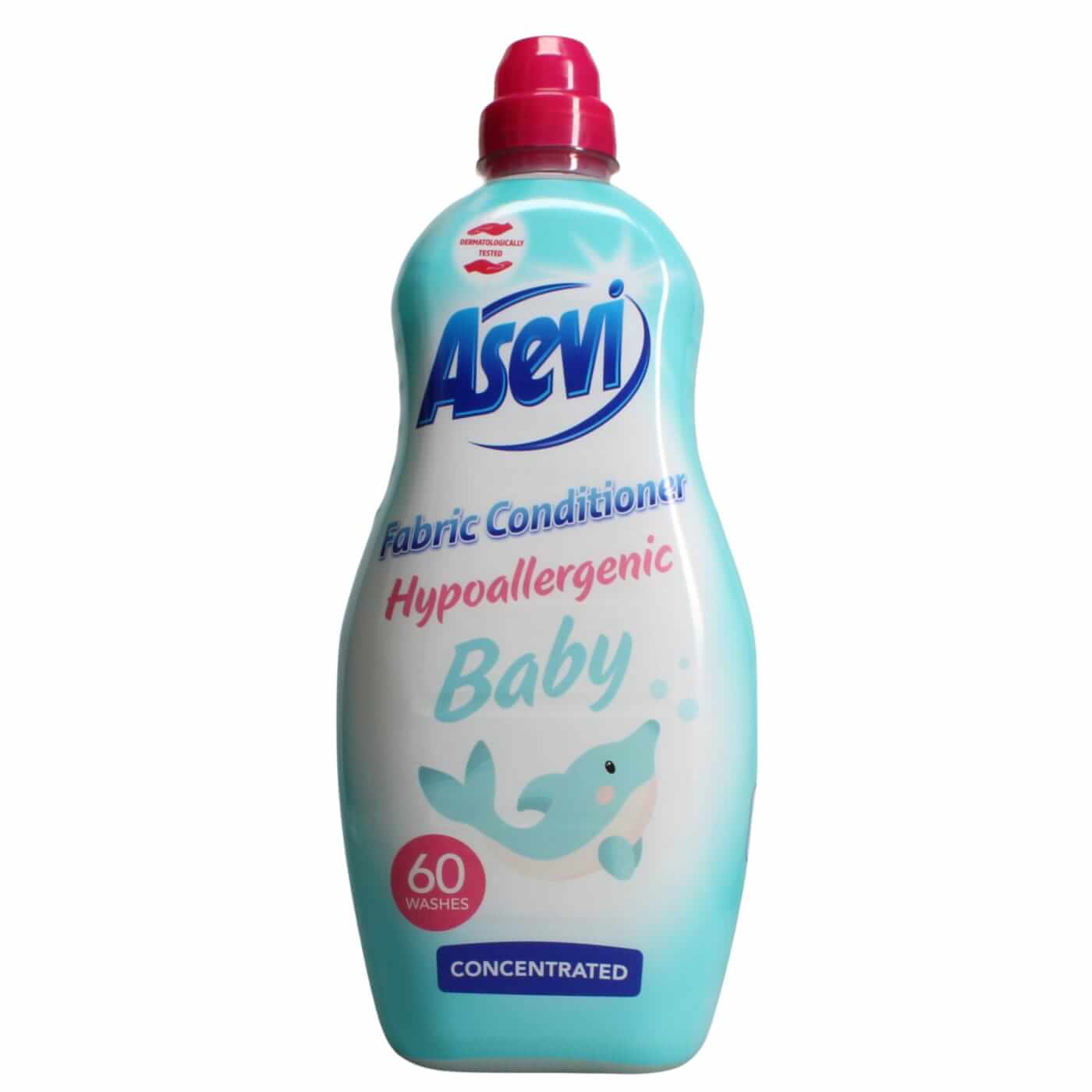 Asevi Concentrated Fabric Softener 1.4L, 60 Washes (Scent Options)