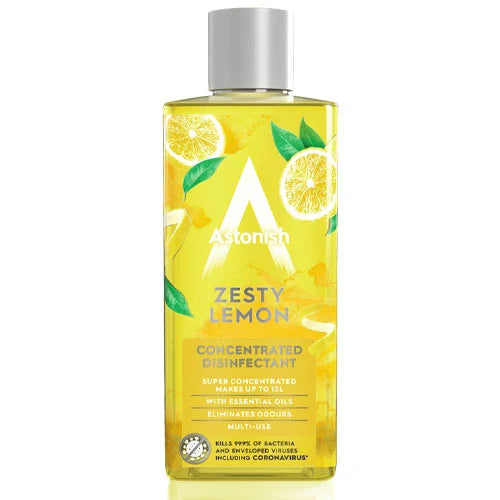 Astonish Disinfectant Lemon 300ml bottle citrus fresh scent