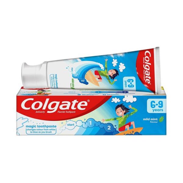COLGATE MILD MINT FLAVOUR TOOTHPASTE 6-9 YEAR'S