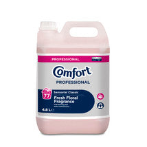 Comfort Professional Fabric Conditioner Sensorial 4.8L 77 washes bottle for long lasting fragrance