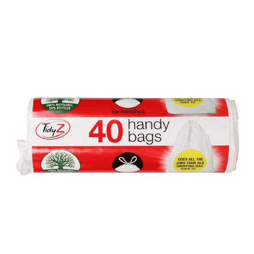 Tidyz Handy Shopping Bags, 40 Pack