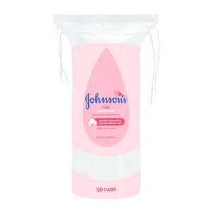 Johnson's Baby Cotton Pads 50 pads