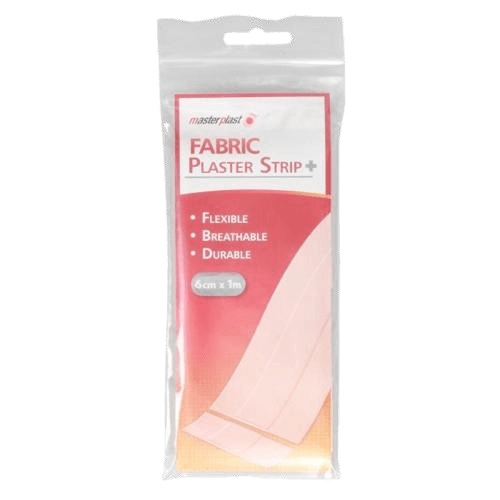 Masterplast Fabric Plaster Strip, 6cm x 1m