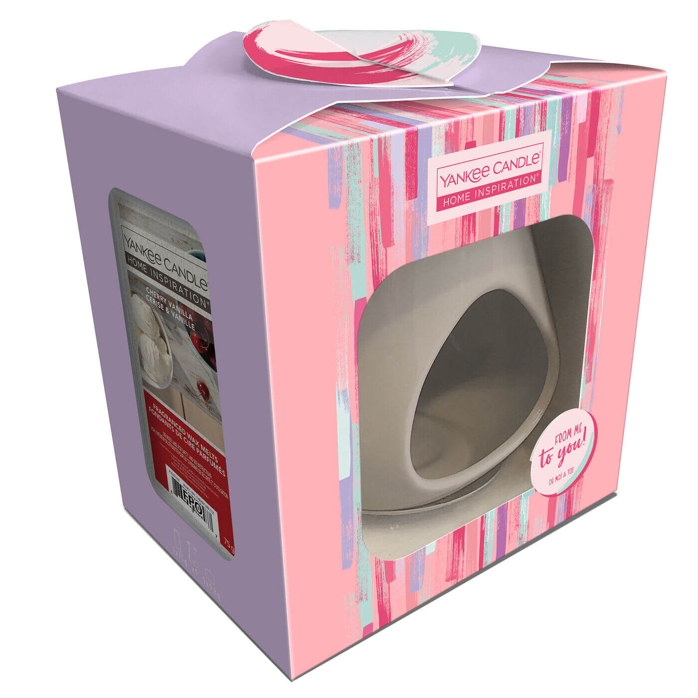 Yankee Candle Home Inspiration Wax Melter Set, Cherry Vanilla