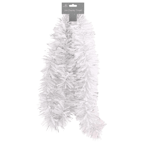 Christmas Chunky Bushy Tinsel 2m