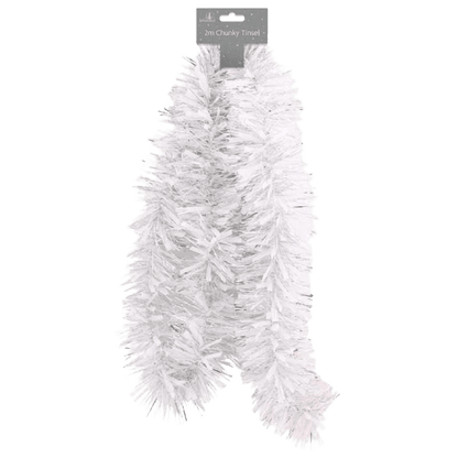 Christmas Chunky Bushy Tinsel 2m