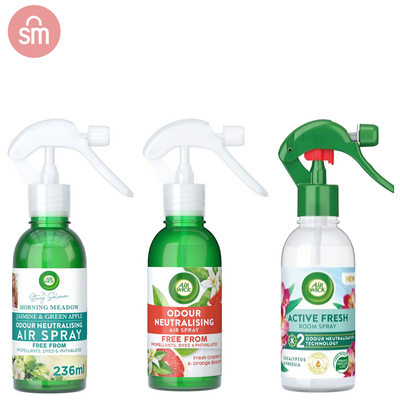 Air Wick Active Fresh Room Sprays 236ml (Scent Options)