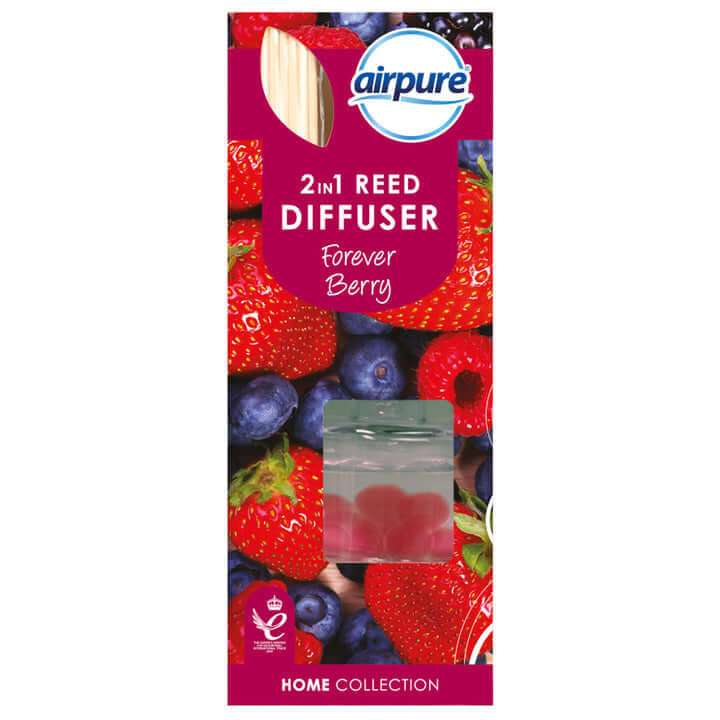 Airpure 2-in-1 Reed Diffuser 30ml (Scent Options)
