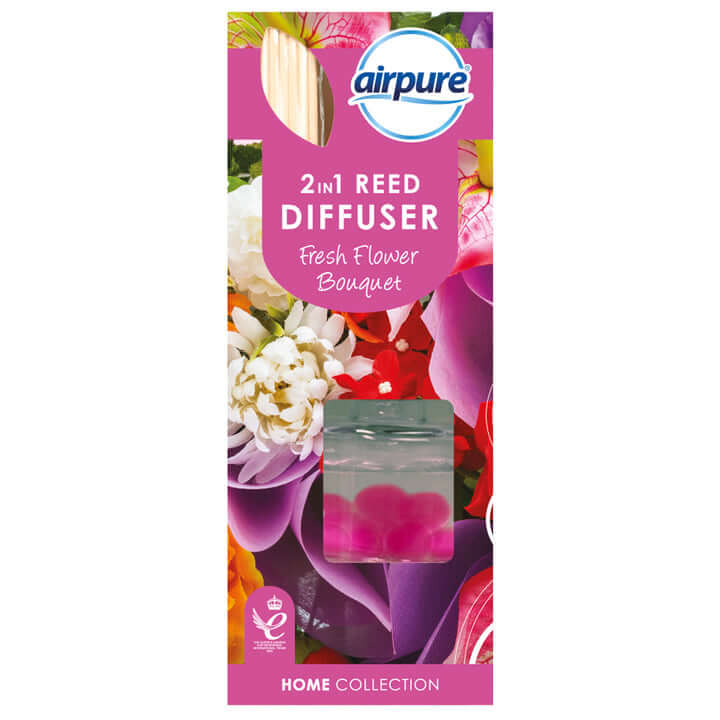 Airpure 2-in-1 Reed Diffuser 30ml (Scent Options)