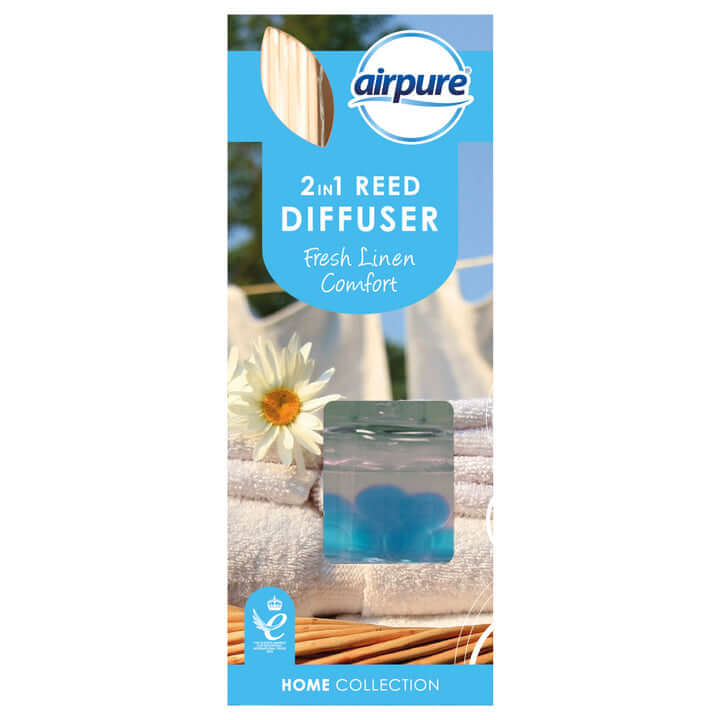 Airpure 2-in-1 Reed Diffuser 30ml (Scent Options)