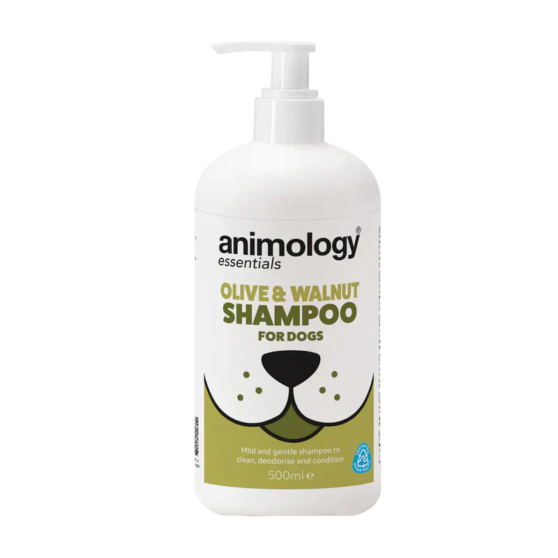 Animology Essentials Olive & Walnut Dog Shampoo 500ml