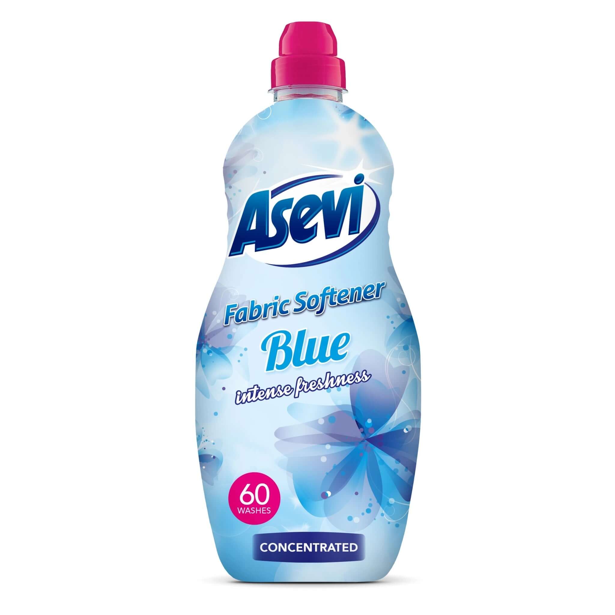 Asevi Concentrated Fabric Softener 1.4L, 60 Washes (Scent Options)