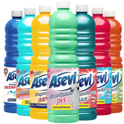 Asevi Concentrated Floor Cleaners 1L (Scent and Size Options)