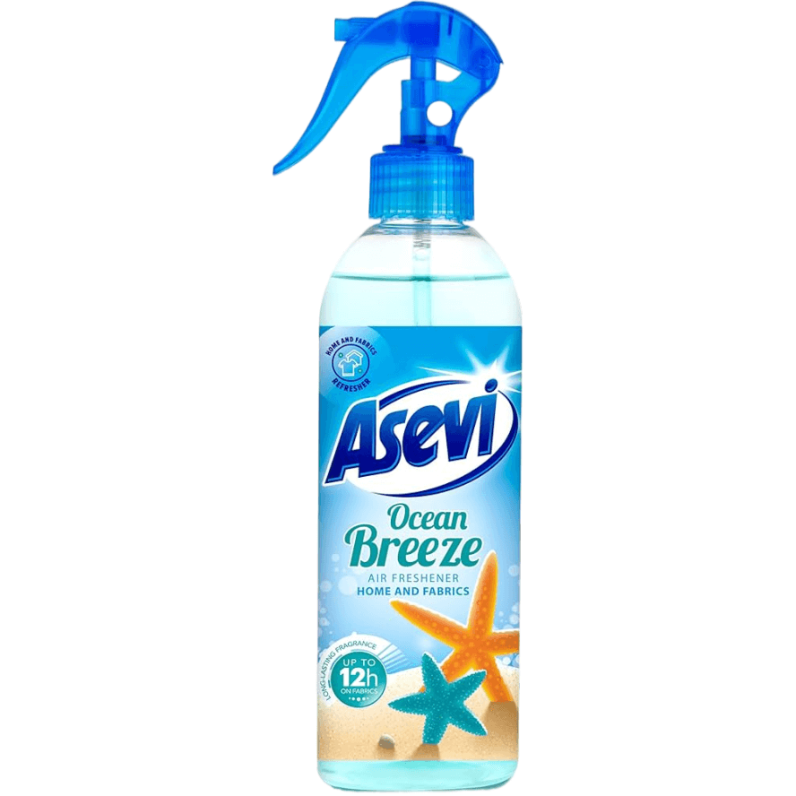 Asevi Air & Fabric Freshener Spray 400ml (Scent Options)