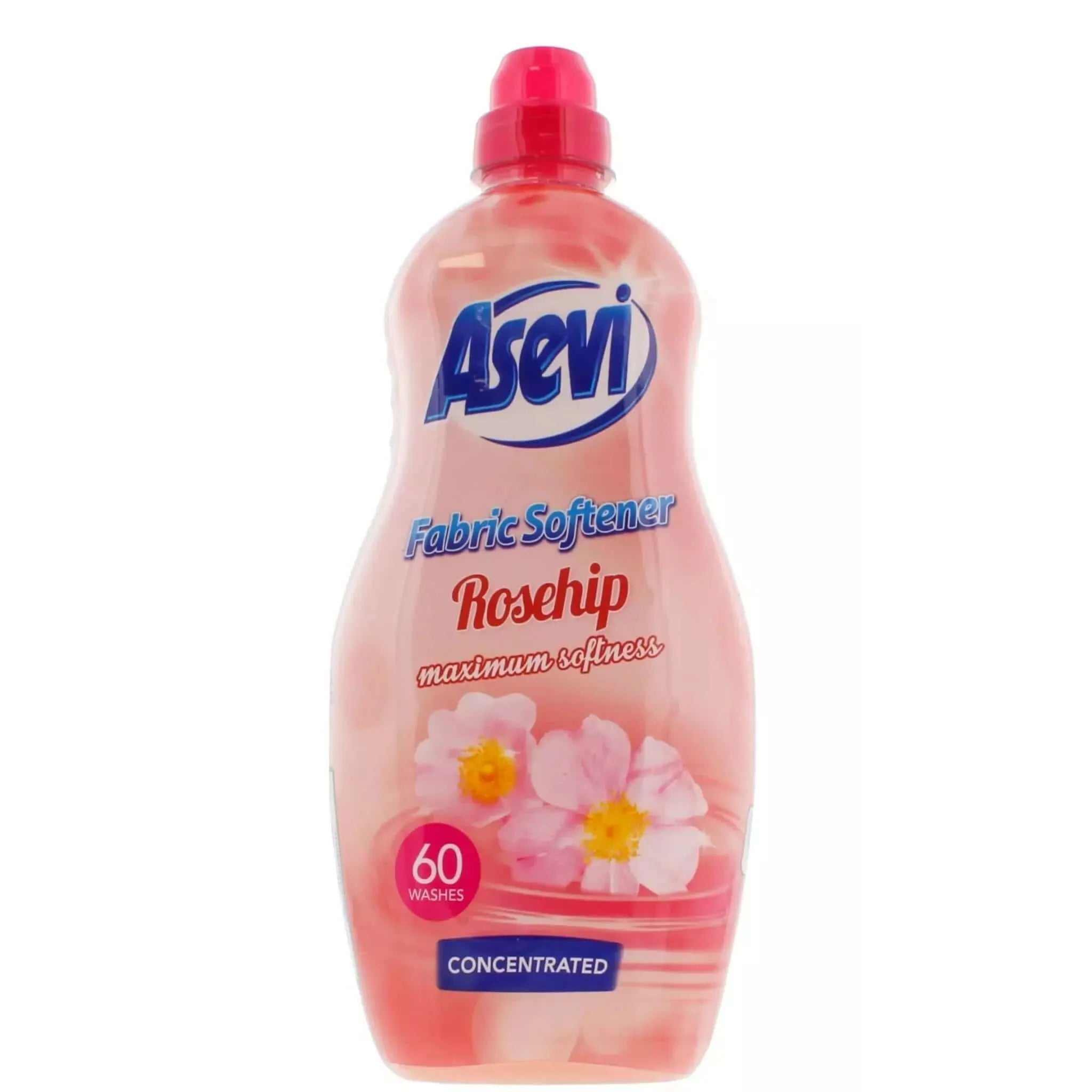 Asevi Concentrated Fabric Softener 1.4L, 60 Washes (Scent Options)