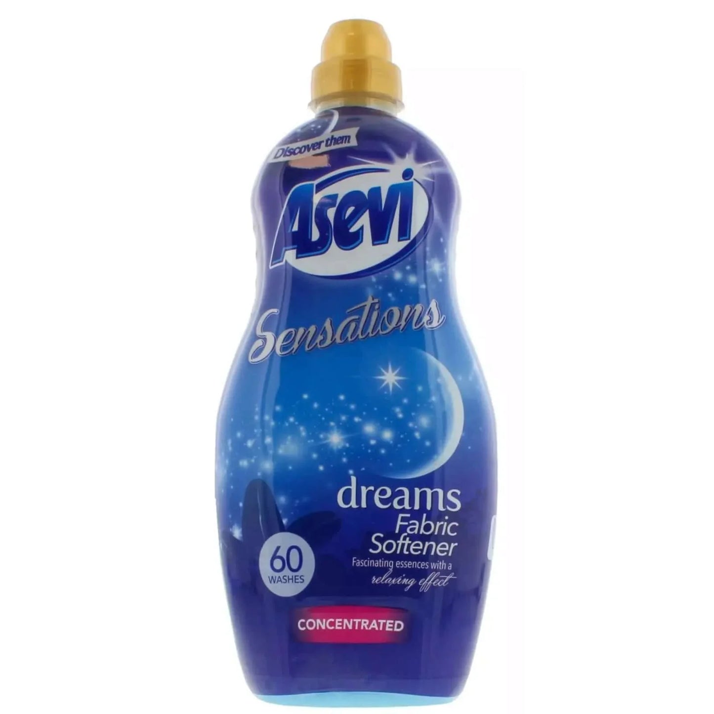 Asevi Sensations Dreams Fabric Softener 1.5L, 60 Washes
