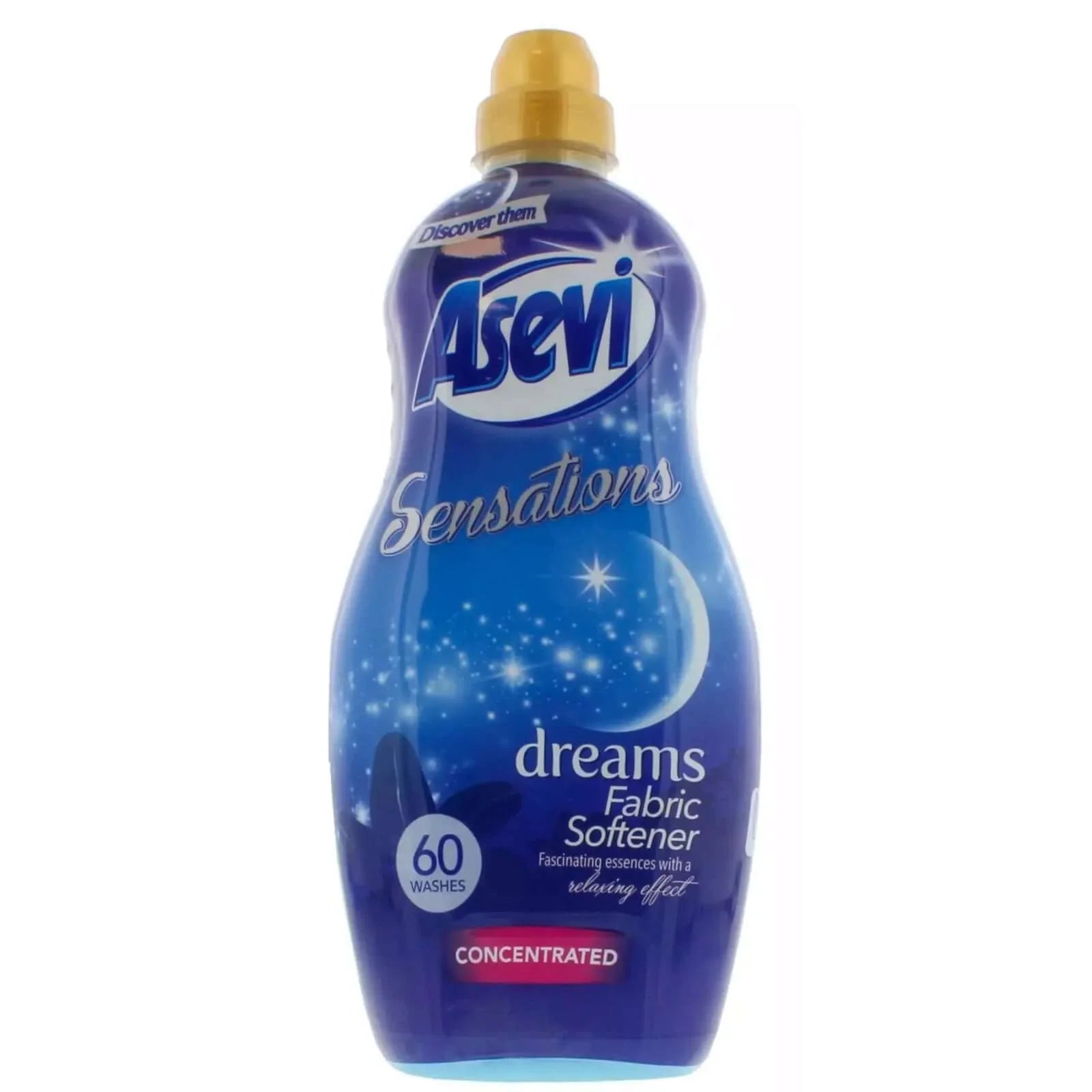Asevi Sensations Dreams Fabric Softener 1.5L, 60 Washes