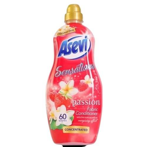 Asevi Sensations Passion Concentrated Fabric Softener 1.5L, 60 Washes