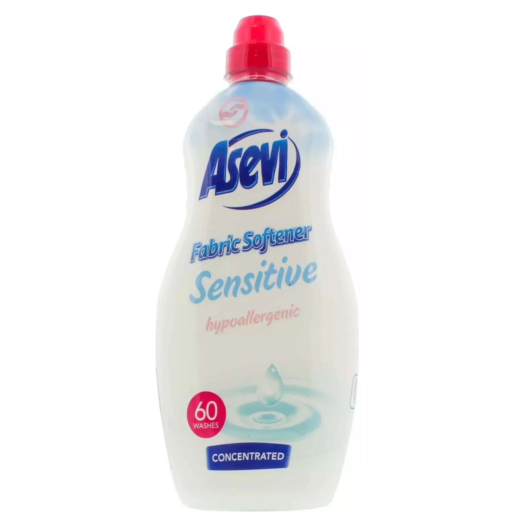 Asevi Concentrated Fabric Softener 1.4L, 60 Washes (Scent Options)