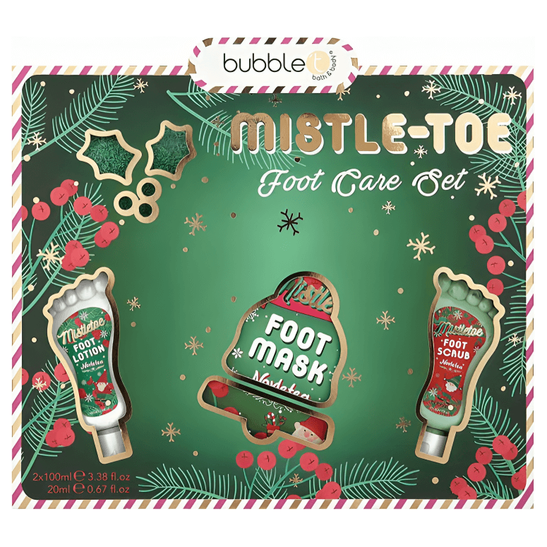 Bubble T Mistle Toe Foot Care Gift Set 5 Piece