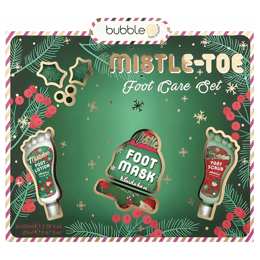 Bubble T Mistle Toe Foot Care Gift Set 5 Piece