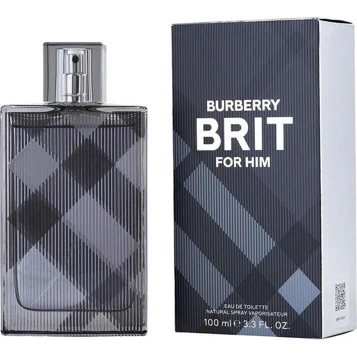 Burberry Brit EDT For Men 100ml bottle warm spicy woody fragrance