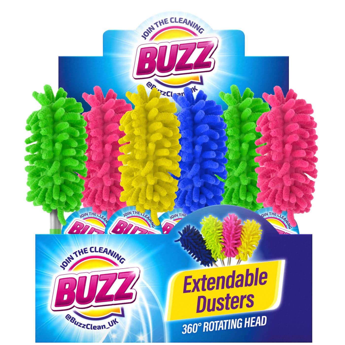 Buzz Extendable Duster with 360Â° Rotating Head