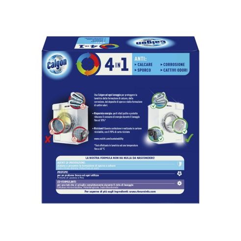 Calgon 4in1 Laundry Tabs (Pack of 45)