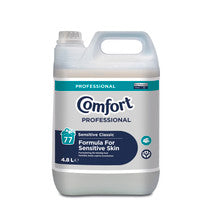 Comfort Professional Fabric Conditioner Sensitive 4.8L bottle for sensitive skin