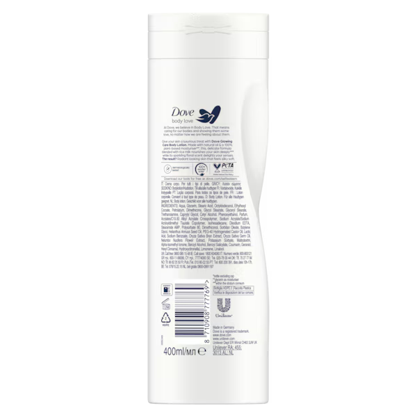 Dove Body Love Glowing Care Body Lotion 400ML