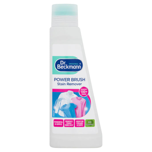 Dr Beckmann Stain Devils Power Brush 250ml stain remover for tough fabric stains