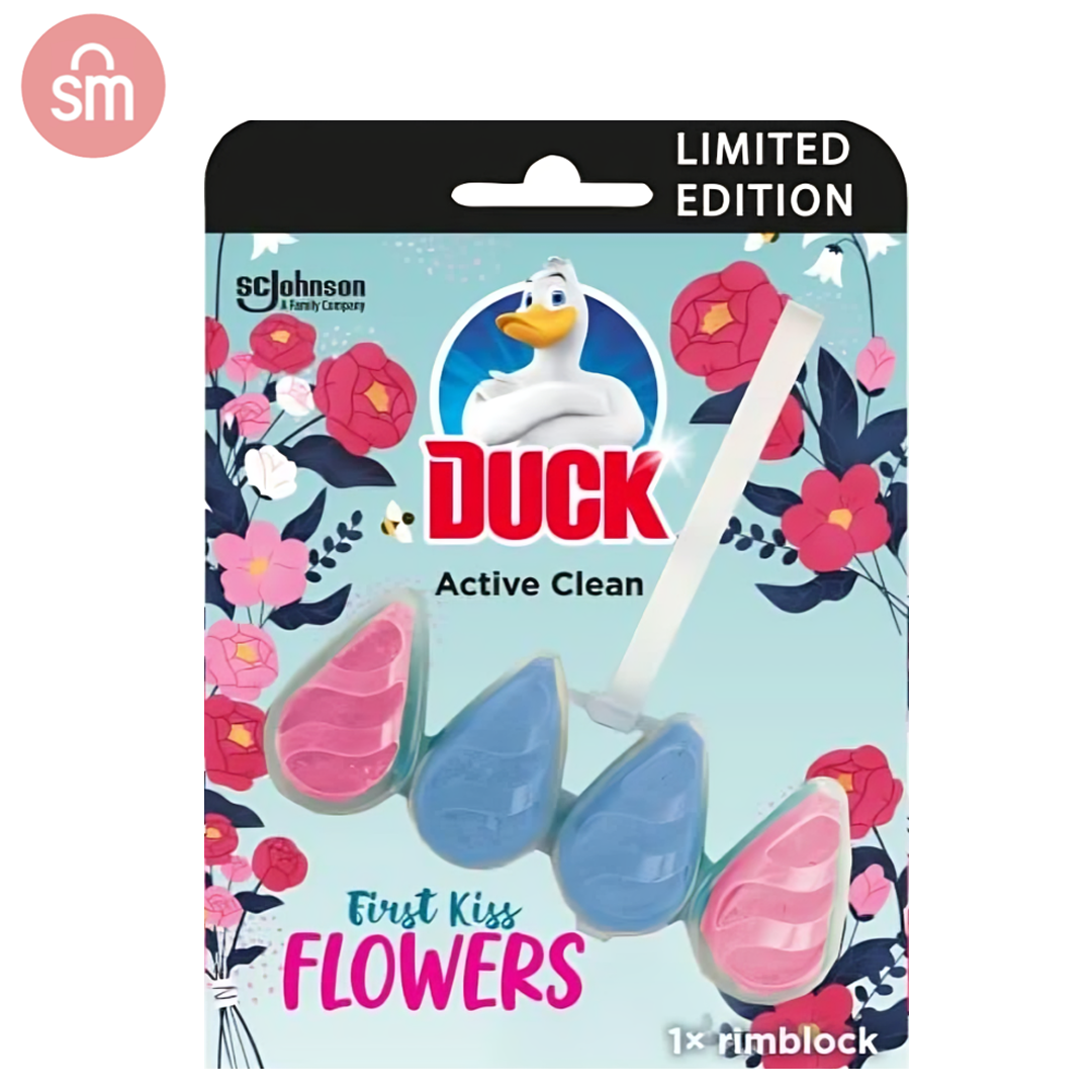 Duck Active Clean Rim Block Flowers