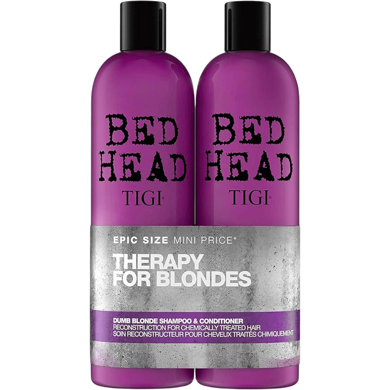 TIGI Bed Head Shampoo & Conditioner Sets, 2 x 750ml (Variant Options)