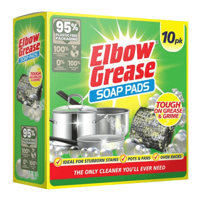 Elbow Grease Soap Pads, 10 Pack