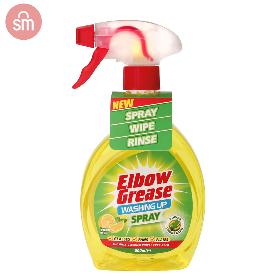 Elbow Grease Washing Up Spray Lemon 500ml